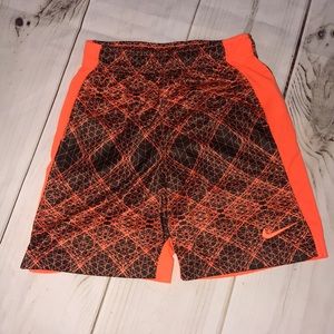 NIKE Orange Shorts In Boys Size 7